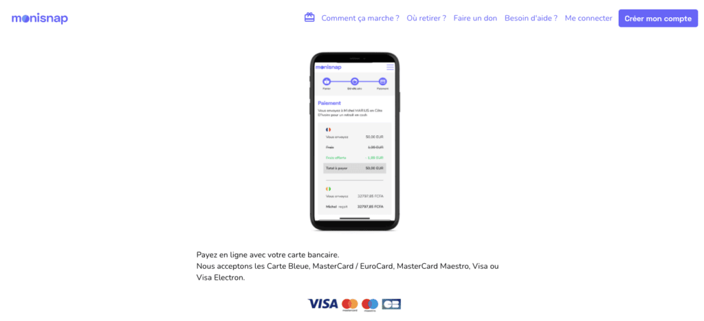 Avis Monisnap : mode de piaement