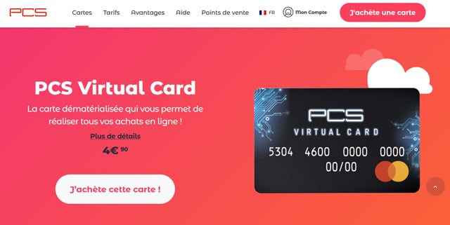 Avis carte PCS