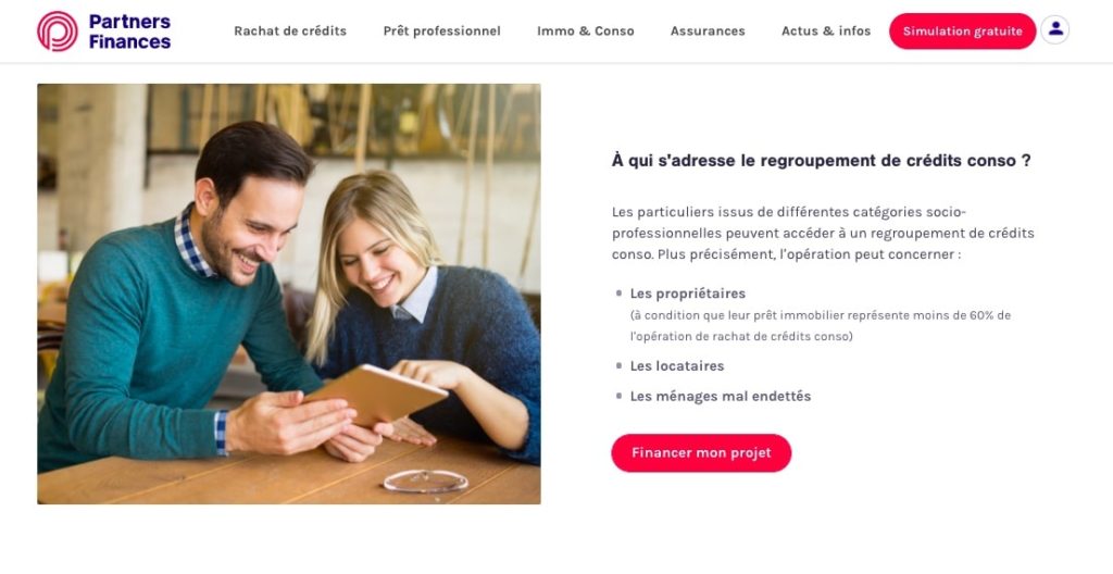 Avis Partners Finances rachat crédit consommation
