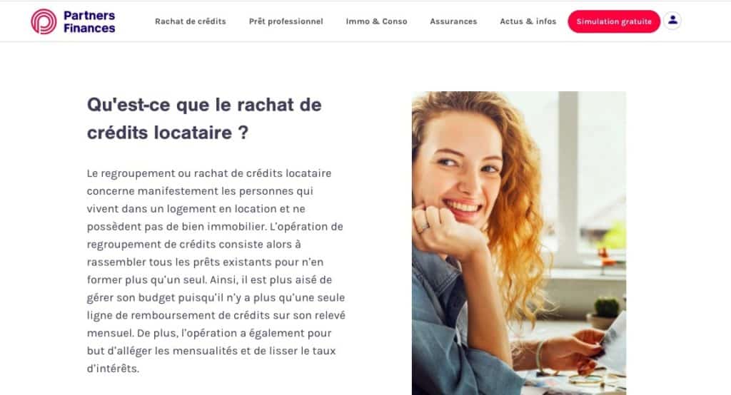 Avis Partners Finances rachat crédit locataire