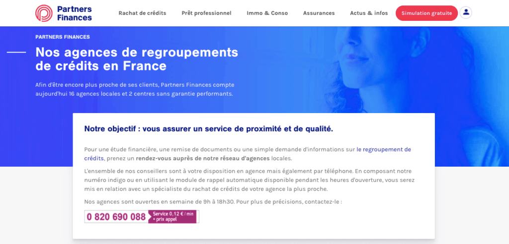 Avis clients Partners Finances