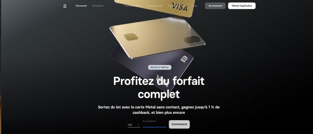Avis Revolut : offre metal