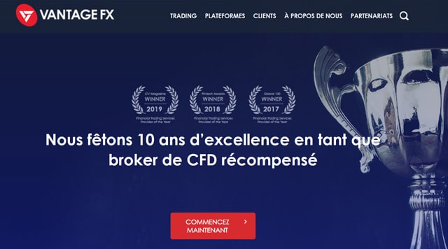 Vantage FX avis régulation