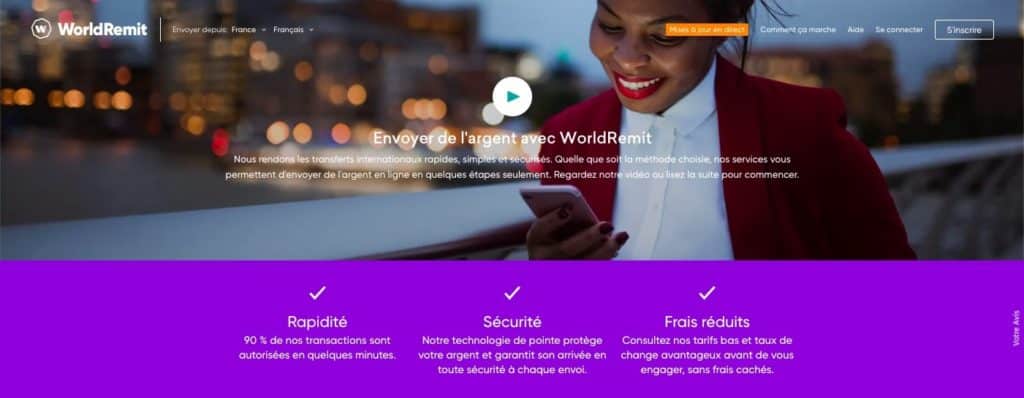 Avis WorldRemit : les tarifs
