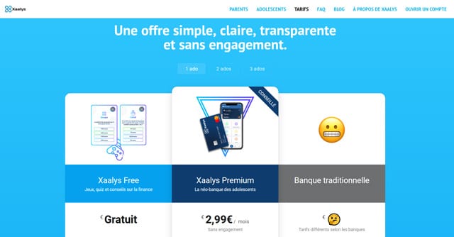 xaalys avis tarifs