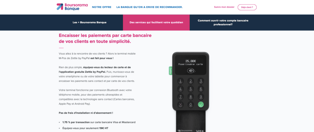 Changer de compte pro délai