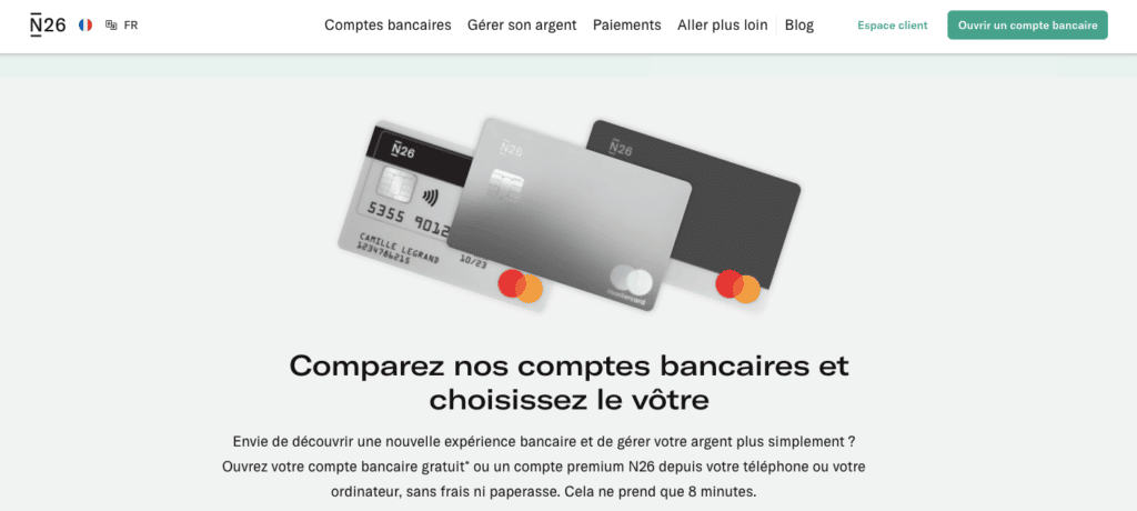 Avis N26 Standard faut-il souscrire