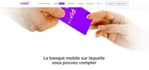 Carte bancaire gratuite Vivid