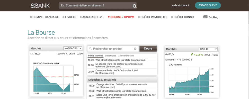avis bforbank bourse obejctif
