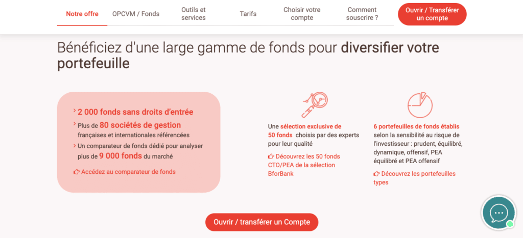 Avis clients Bforbank bourse
