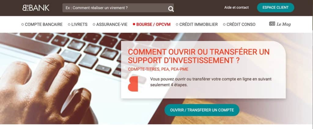 Quel avis sur le.compte titre bforbank bourse ?