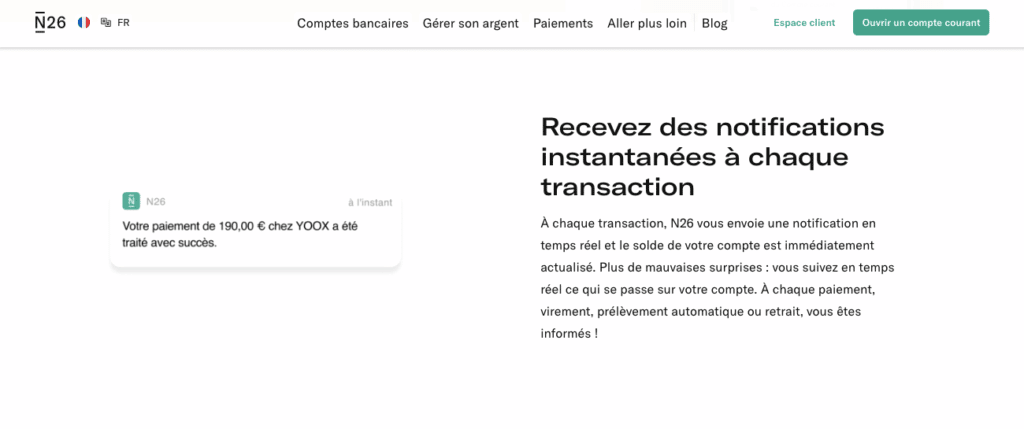 Notre avis N26 Metal sur la sécurité