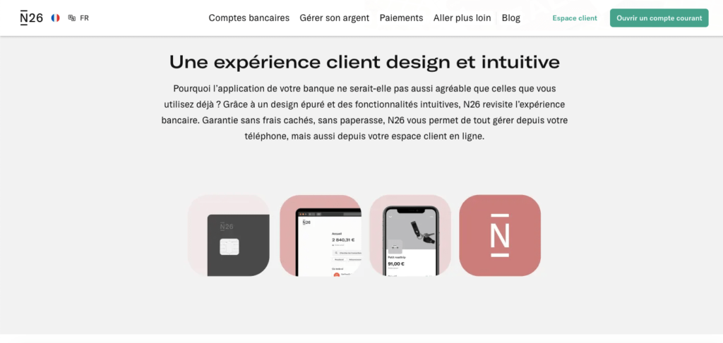 Avis N26 Smart et l'appli mobile pour gérer son compte