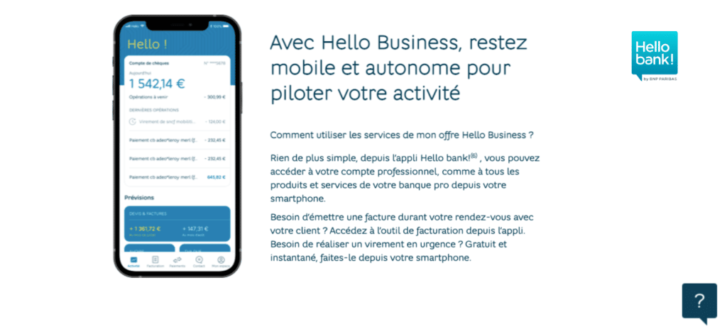 Quel avis Hello bank! Pro sur l'appli mobile ?