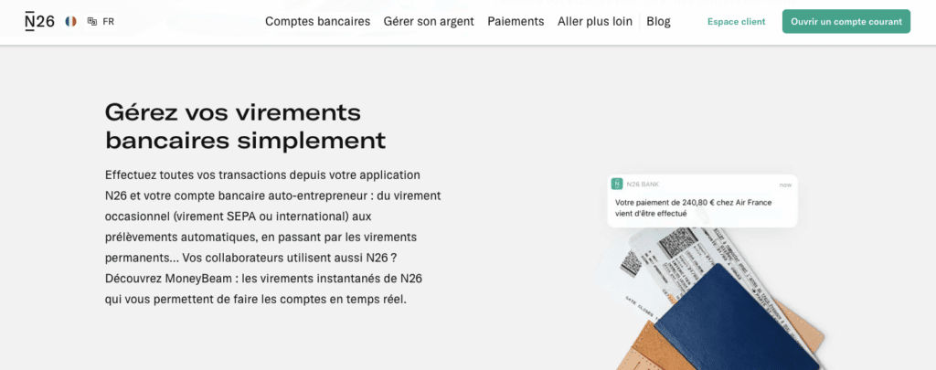 Quel avis N26 Business Smart sur les moyen de paiement ?