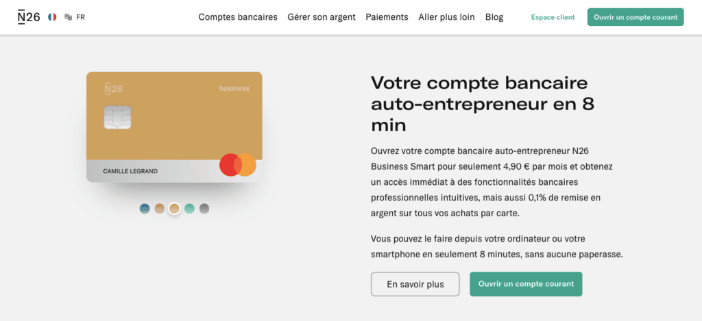 Les avis clients N26 business smart