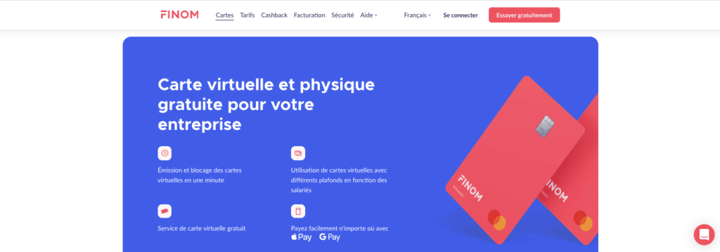 Quel avis Finom sur les cartes bancaires ?
