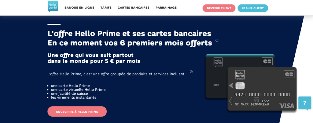 Utilisation carte bleue différé