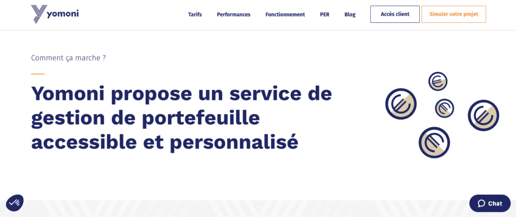 Code Promo Yomoni Compte titre