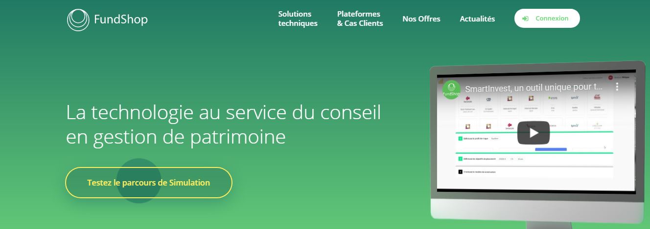 robo advisor Fundshop fintech