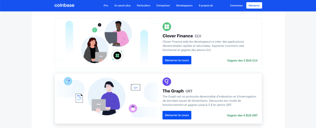 Quel avis Coinbase sur la formation ?