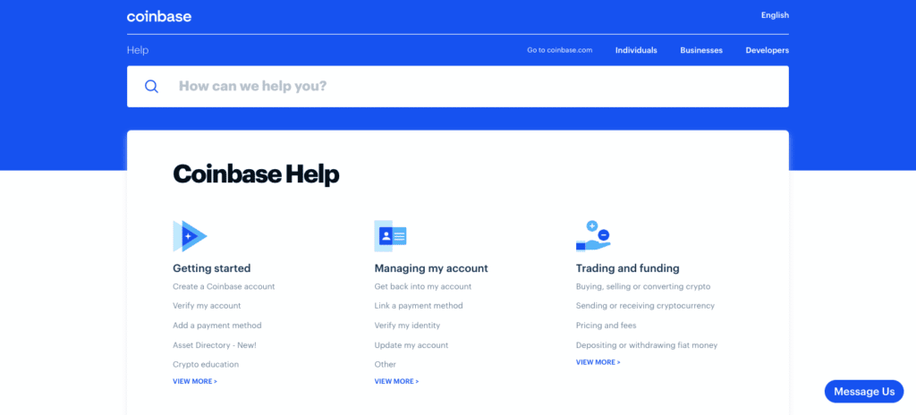 Coinbase ou Etoro sur le service client ?