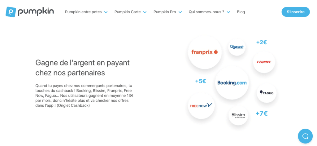 Quel avis Pumpkin sur l'attractivité du cashback ?