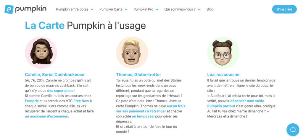 Les avis clients Pumpkin 