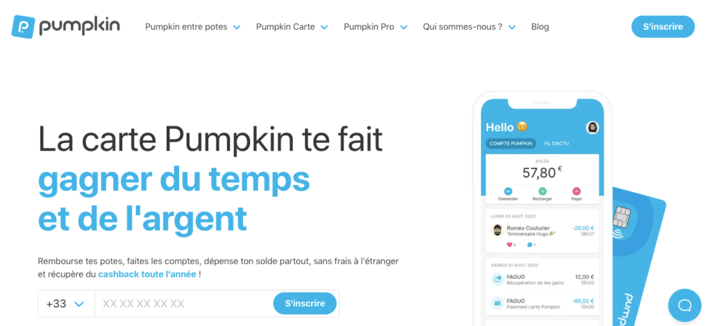 Quel avis Pumpkin sur le compte ?