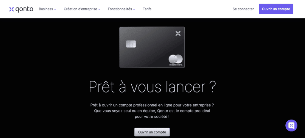 Choisir carte bancaire Qonto