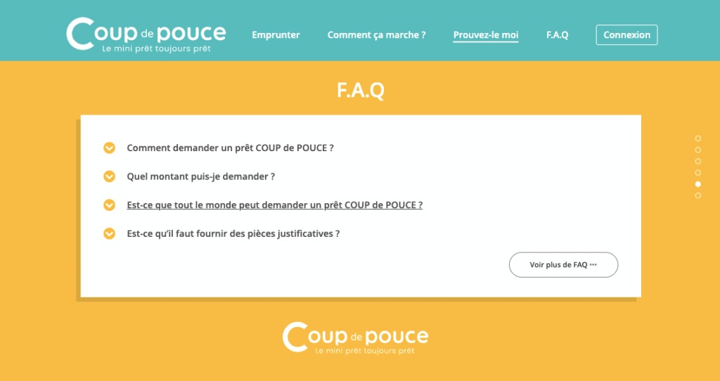 Quel avis Coup de pouce sur le service client ?