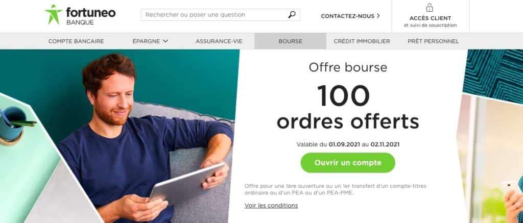 bourse fortuneo avis