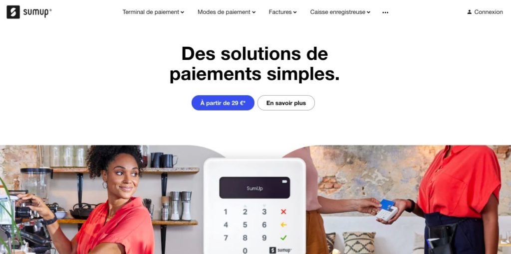 Terminal de paiement mobile Sum Up