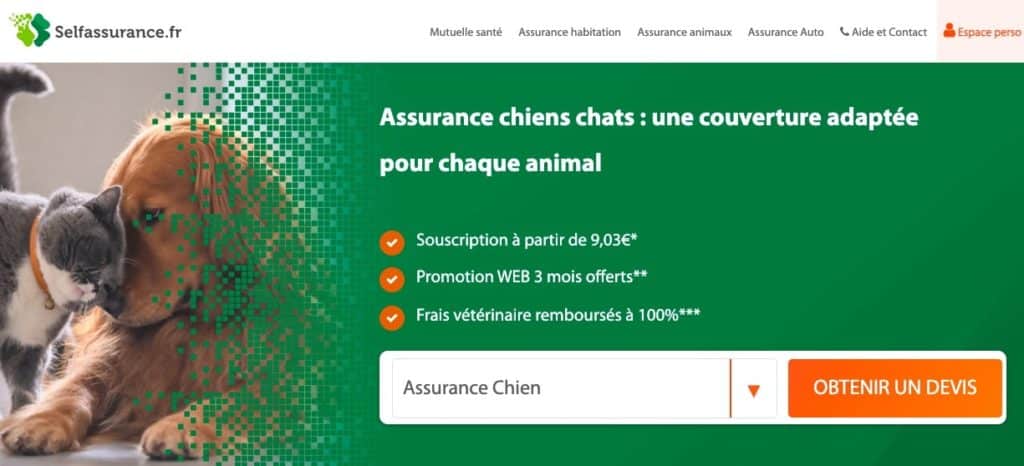 Mutuelle animaux pas chère
