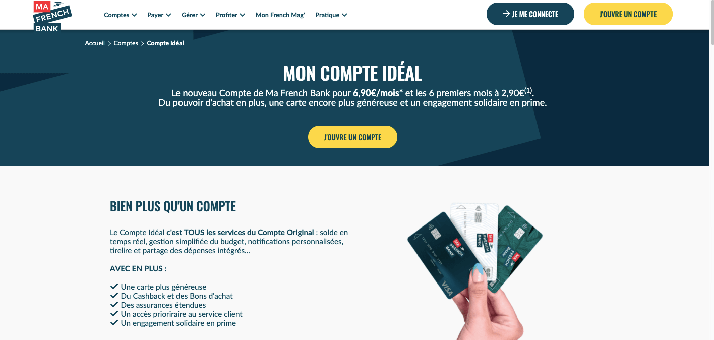 délai ouverture compte ma french bank