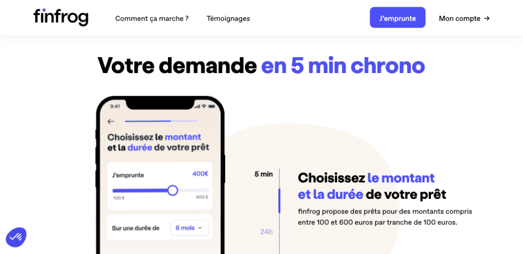 Mini crédit 4 fois instantané