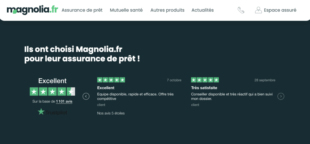 Avis clients Magnolia