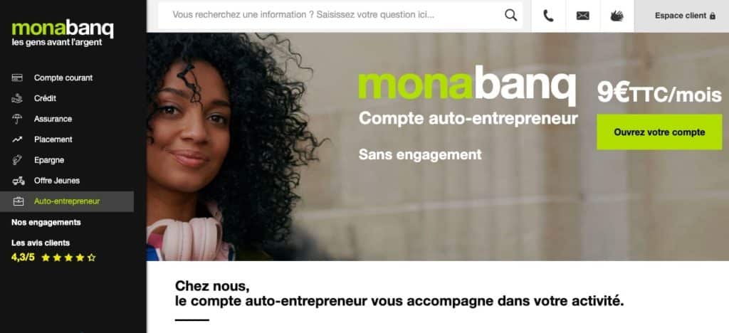 Avis Monabanq Pro tarifs