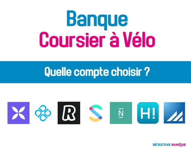 Banque pour coursier à vélo