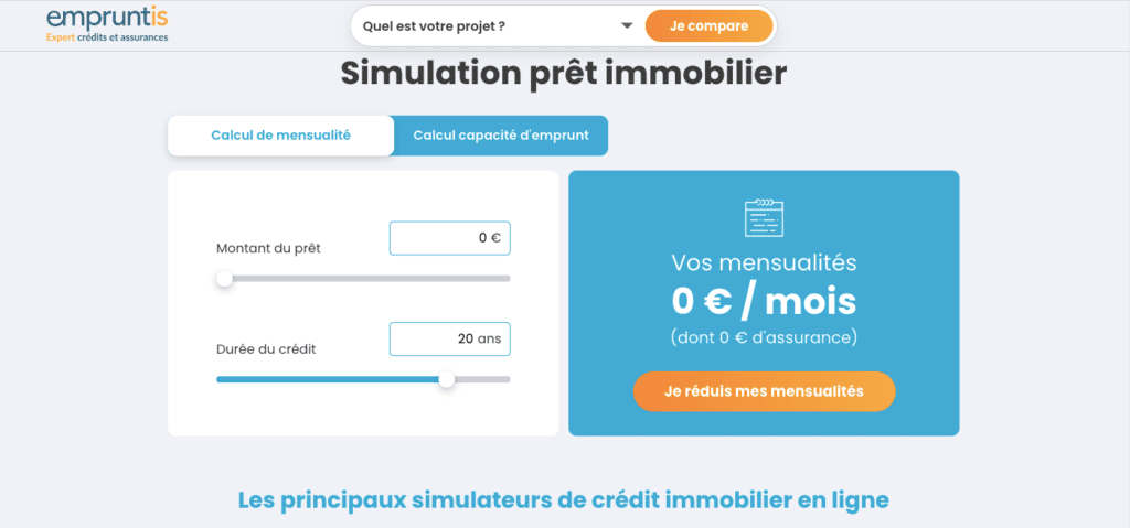 Empruntis avis fonctionnement comparateur