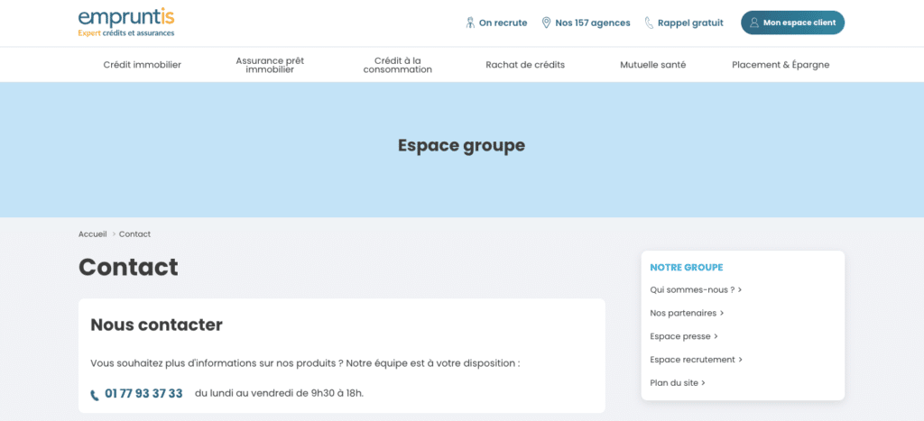 Empruntis avis service client