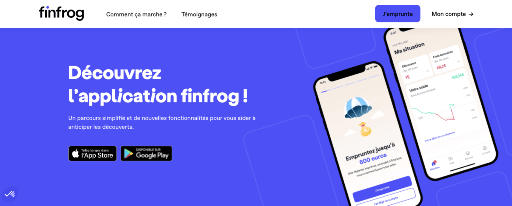 Finfrog avis appli mobile