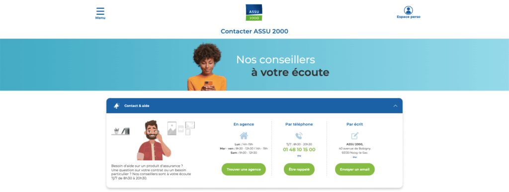 Assu 2000 avis service client