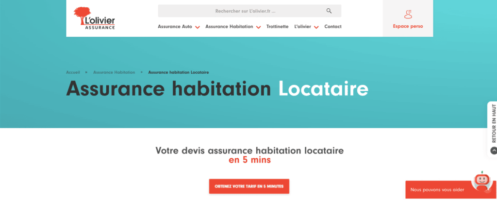 Offre assurance habitation