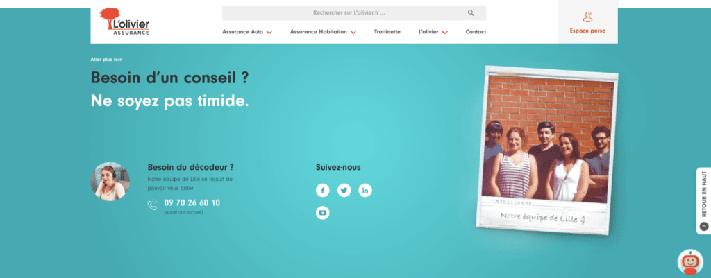 L'olivier assurance avis service client