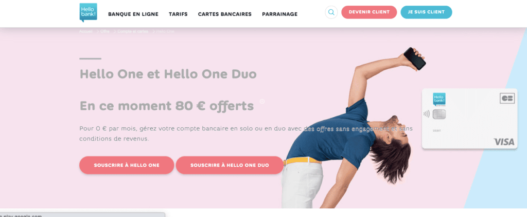 code offre Hello bank!width=