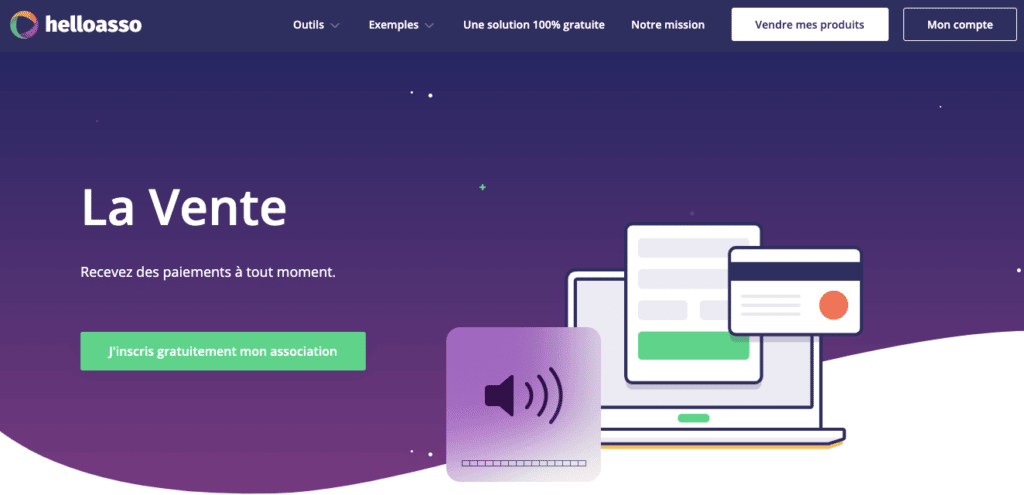Code offre pour HelloAsso
