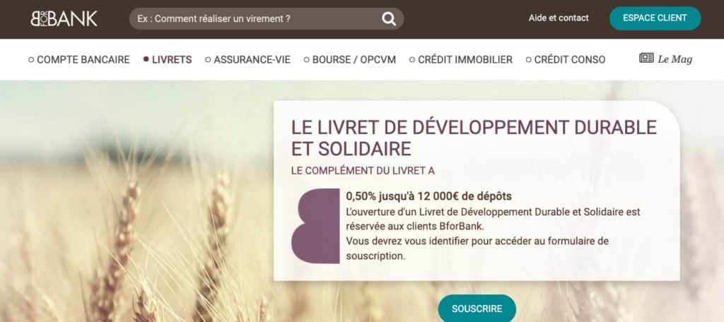 Choisir livret d'épargne