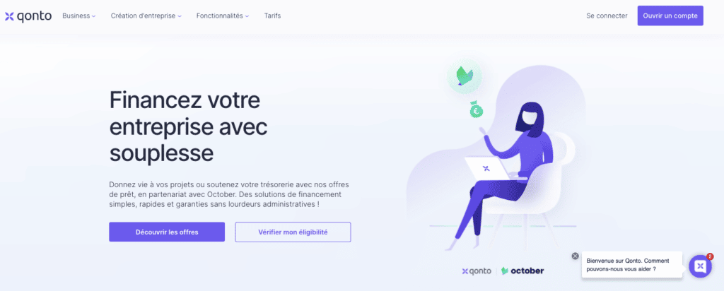 Qonto produit bancaire avantages