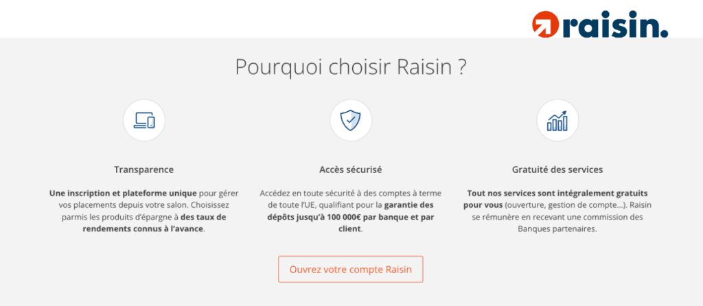 Compte à terme définition